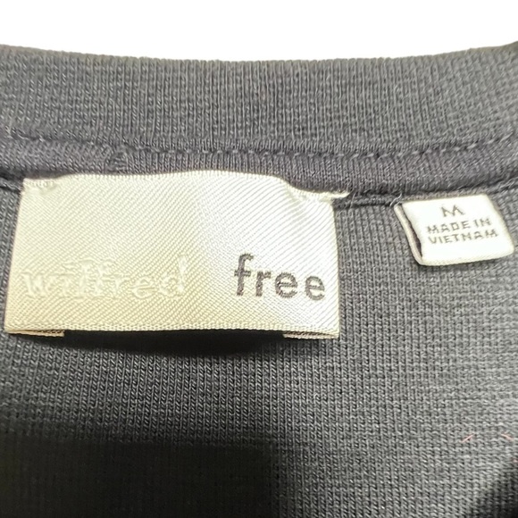 Aritzia Wilfred Free Mini Dress Black Size Medium - Picture 6 of 6